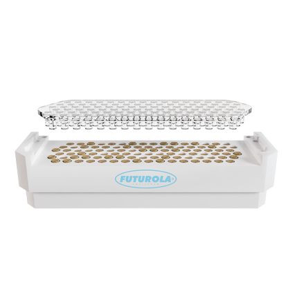 Futurola Dutch Crown Device with the crown plate raised over 100 filled cones