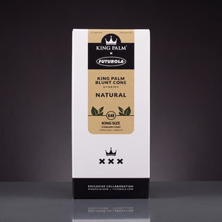 King Palm x Futurola Blunt Cones - King Size - 648 ct Tower Box