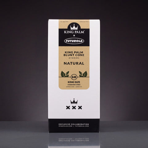 King Palm x Futurola Blunt Cones - King Size - 648 ct Tower Box