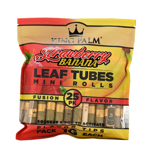 25 Mini Rolls - Strawberry Banana
