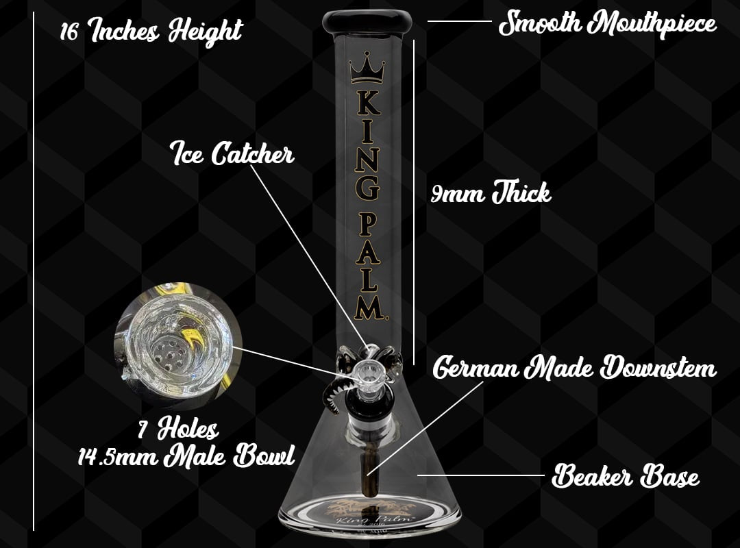 thick glass beaker bong