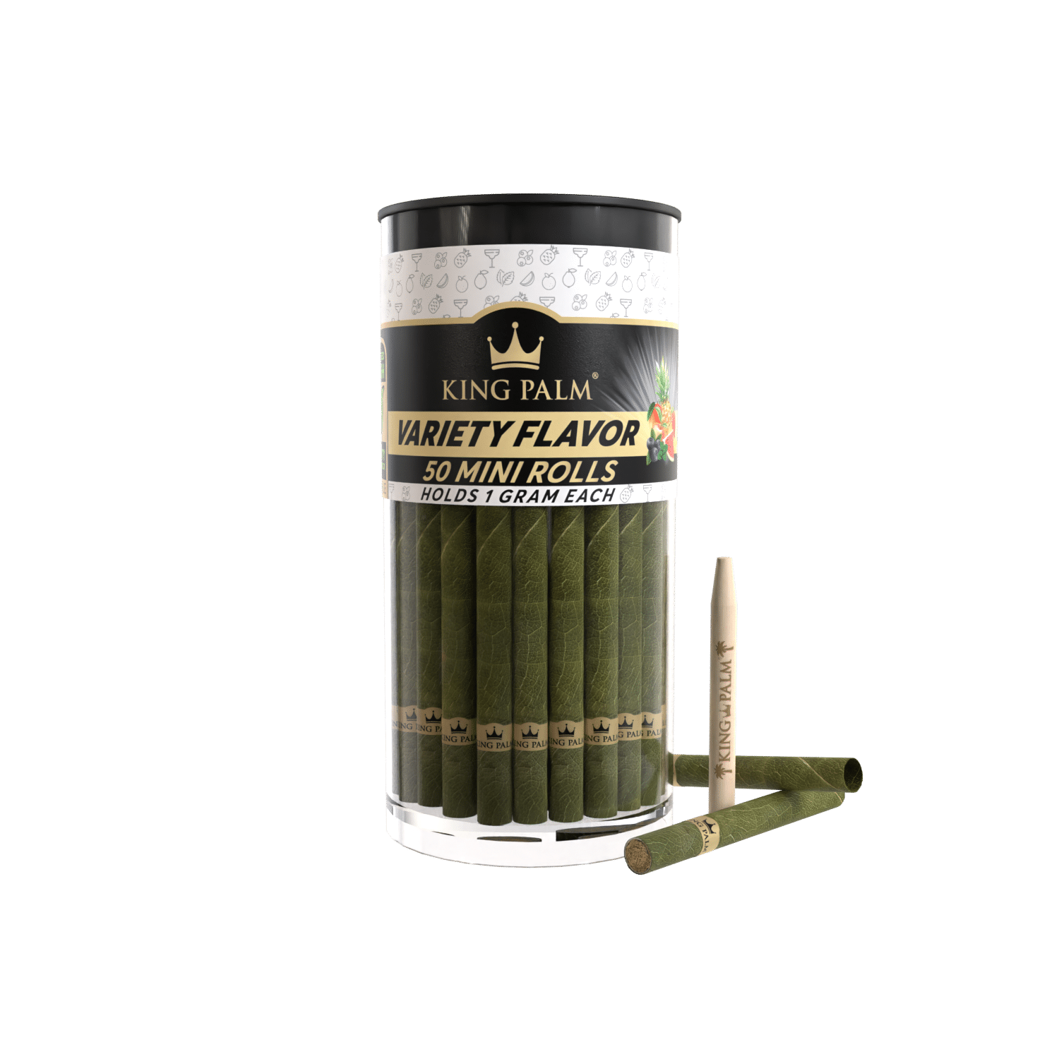 variety flavor - 50 Mini rolls front