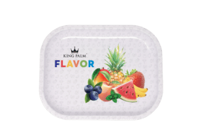 Metal Rolling Tray - Flavor - Small (7 x 5.5in)