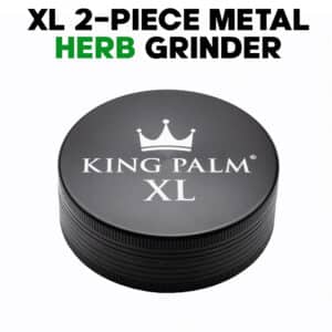 Extra Large Cannabis Grinder - 2 Piece (100mm)