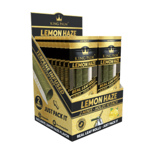 2 Mini Rolls - Lemon Haze - Display Box - 20 Units Per Display