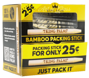 Bamboo Packing Stick Display 200 Units