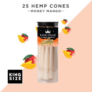 Money Mango | 25 & 50 Pack | King Size Hemp Cones