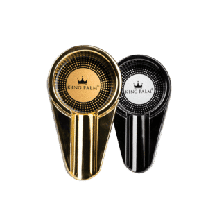 Single Roll Ashtray - Gold or Jet Black