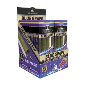 2 Mini Rolls - Blue Grape - Display Box - 20 Units Per Display