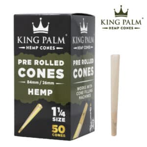 Bulk Pre-Rolled Cones – 1 1/4th Size - 50 ct - Display
