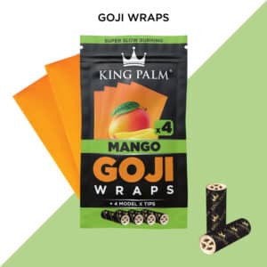 4 Goji Wraps w/ Model X Tips - Mango