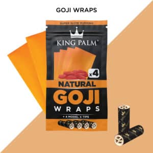 4 Goji Wraps w/ Model X Tips - Natural