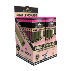 2 Mini Rolls - Pink Lemonade - Display Box - 20 Units Per Display